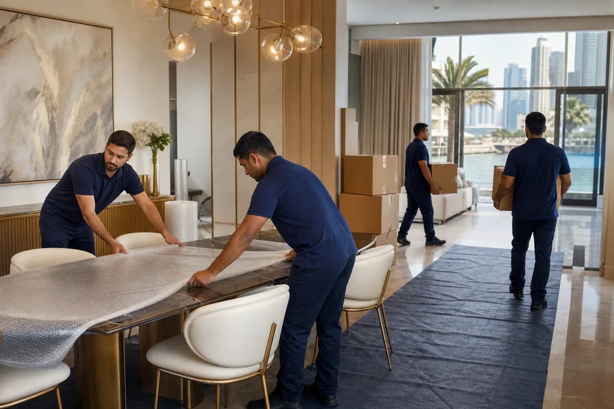 House Moving in Dubai Marina