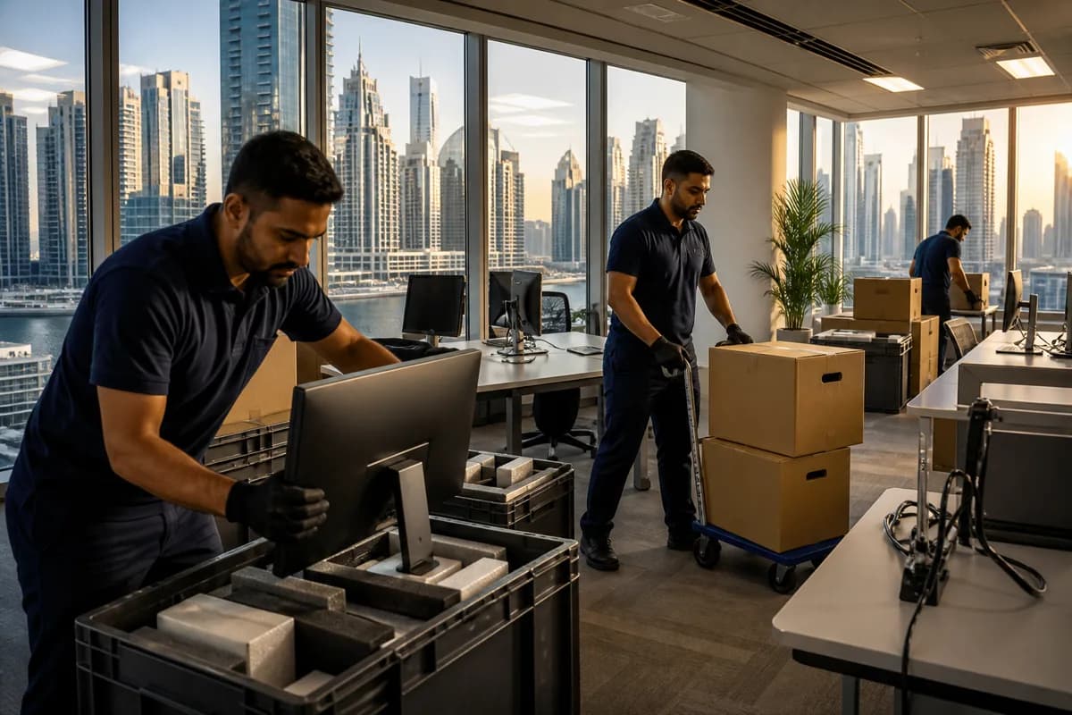 Office Moving in Dubai Marina