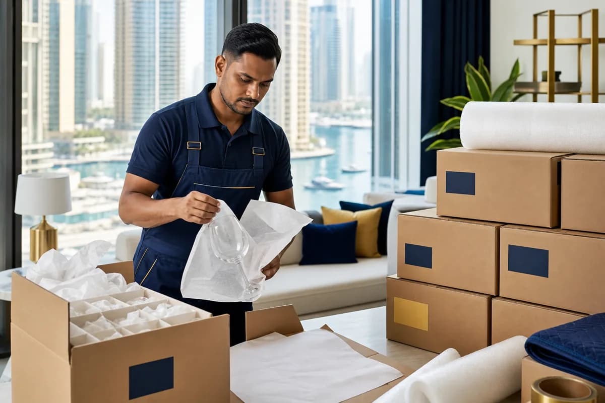 Packing & Unpacking in Dubai Marina